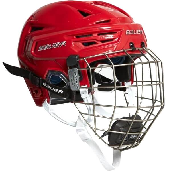 Casco de hockey Bauer RE-AKT 150 con careta en Skate World, tiendapatinesskateworld.com