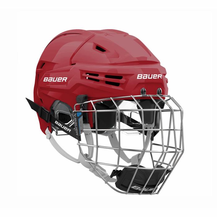 casco para jugador de hockey Bauer RE-AKT 65 rojo de venta en Skate World