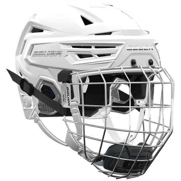 Casco de hockey Bauer RE-AKT 150 con careta en Skate World, tiendapatinesskateworld.com