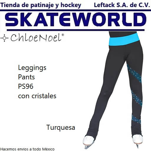 Leggings Pants para patinadora Chloe Noel modelo PS96 con cristales