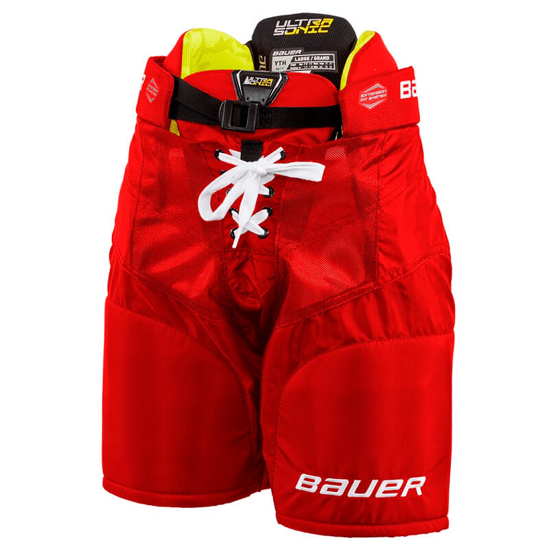 Pants para hockey Bauer Supreme Ultrasonic Youth Red de venta en Skate World