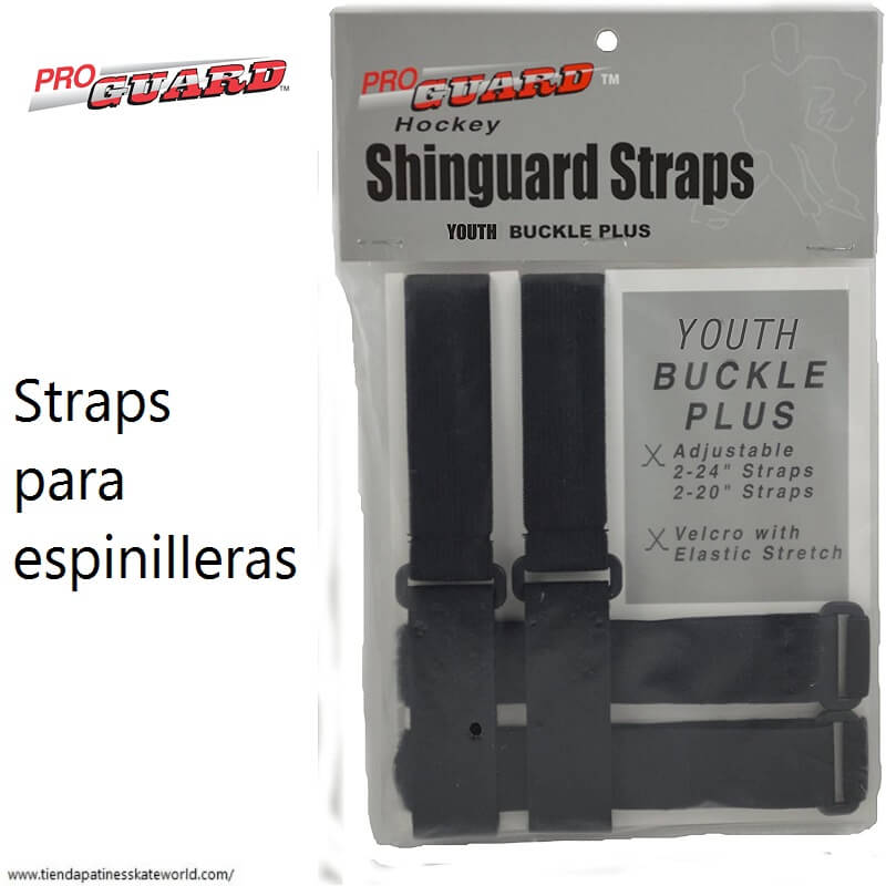 Straps Proguard para espinilleras de hockey de venta en Skateworld México