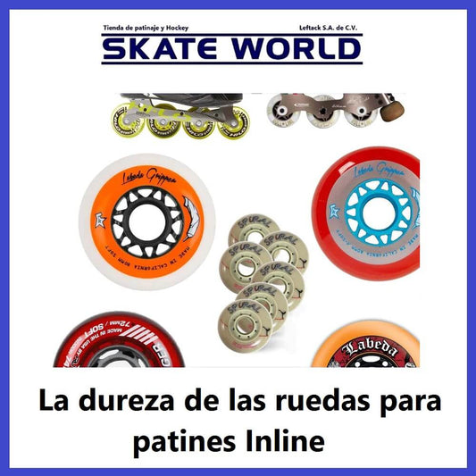 Guía Skate World para conocer la dureza de las ruedas de patines inline