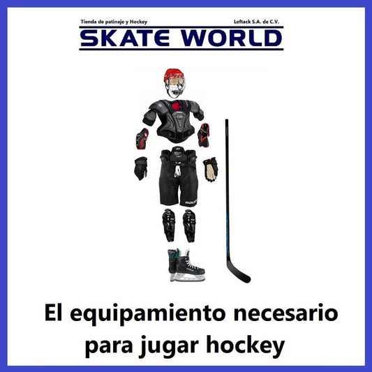 El equipamiento que necesitas para jugar hockey