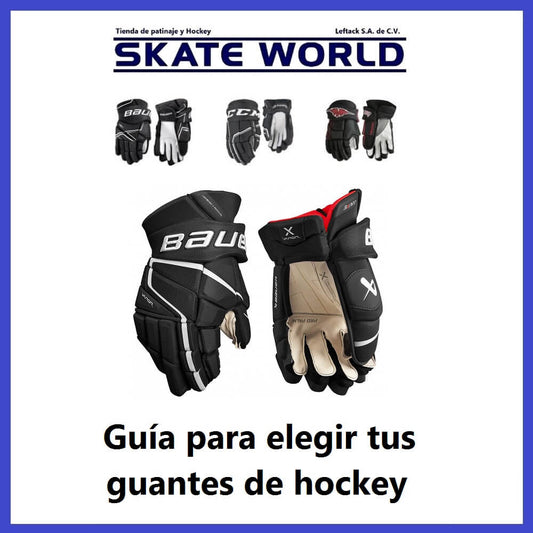 Guía para elegir tus guantes de hockey
