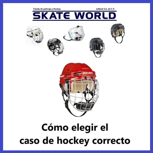 Guía Skate World para elegir el casco de hockey apropiado