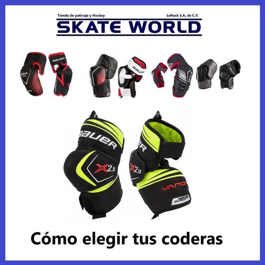 Guía Skate World para elegir las coderas de hockey correctas
