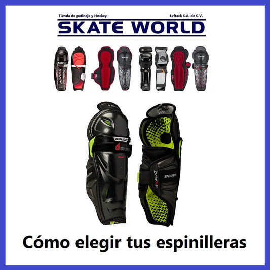 Guía de Skate World para adquirir las shin guards o espinilleras de hockey