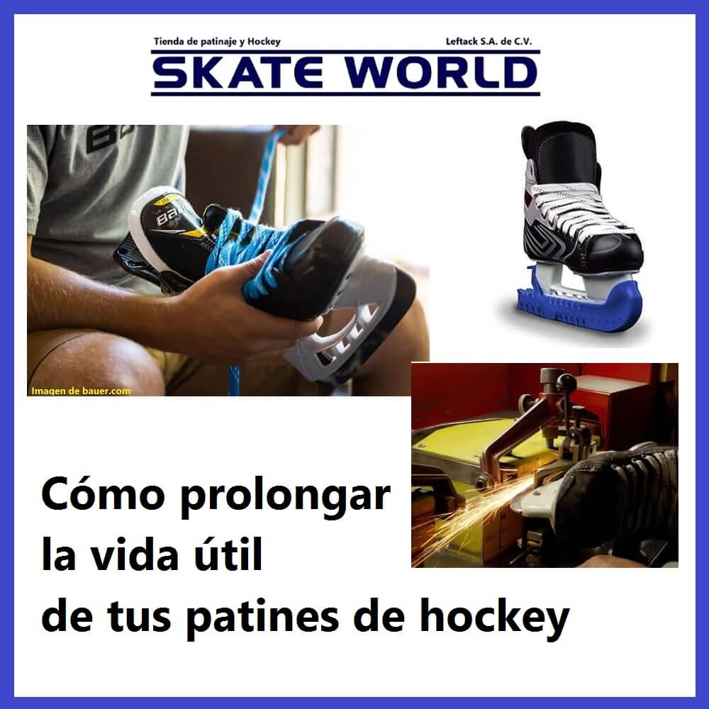 Guía Skate World para el mantenimiento de tus patines de hockey