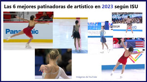 Las 6 mejores patinadoras sobre hielo de artístico del mundo en 2023