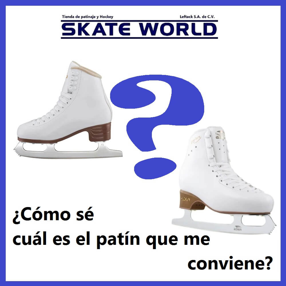 ¿Qué patines de hielo me convienen más?