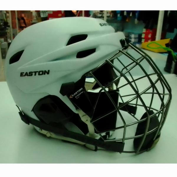 Casco de hockey Easton E700 con careta blanco de venta en Skate World