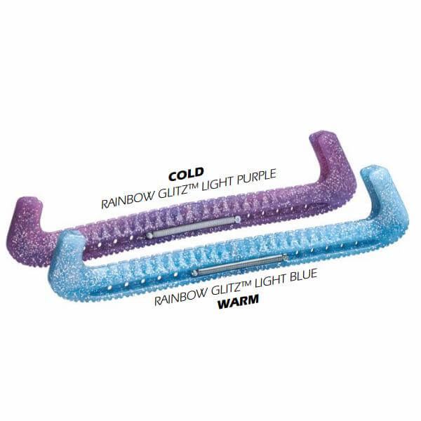 Guardas para patines de hielo ChameleonZ Guardog Rainbow Glitz Purple/Blue