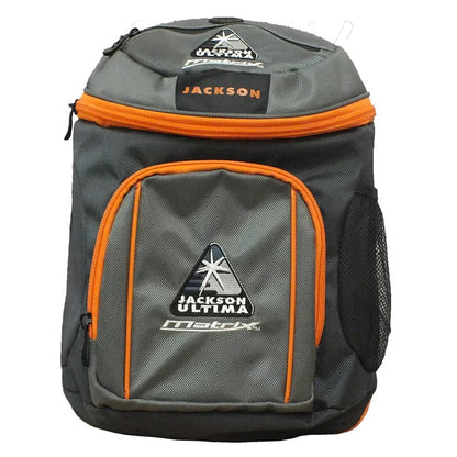 Mochila backpack Jackson JL500 gris con naranja de venta en Skate World México