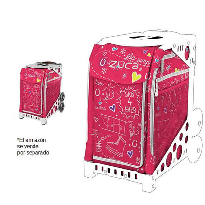 Bolsa Zuca Pink Sk8 para maleta deportiva de venta en Skate World México