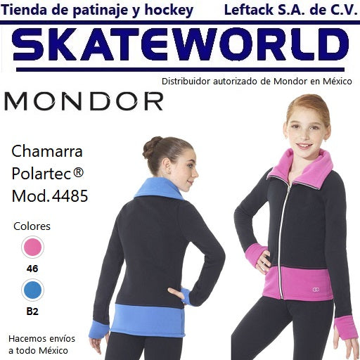 Chamarra para patinadora Mondor Polartec Mod. 4485 de venta en Skateworld México