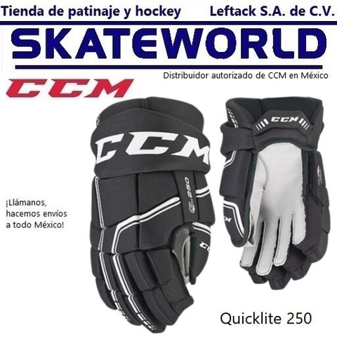 Guantes para hockey CCM Quicklite 250 de venta en Skateworld