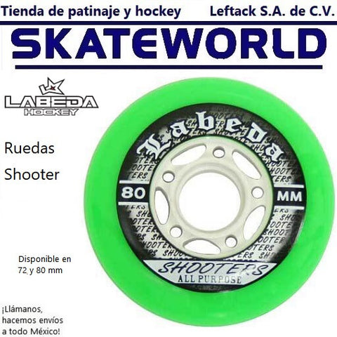Ruedas para patines Labeda Shooter de venta en Skateworld México
