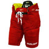 Pants para hockey Bauer Supreme 3S color rojo de venta en Skate World