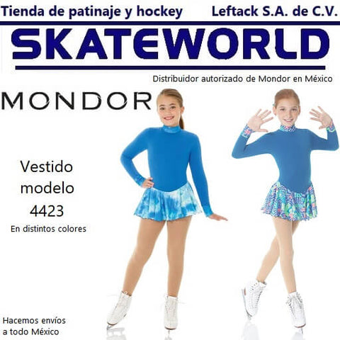 Vestido para patinaje Mondor modelo 4423 de venta en Skateworld México